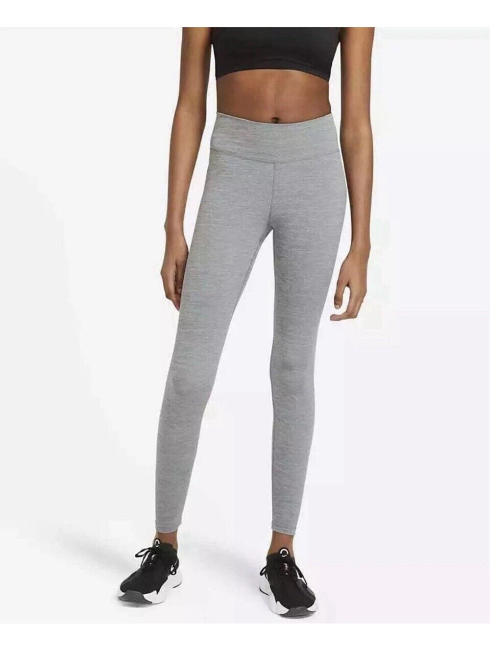 NEW Nike One Women’s 1X Tight Fit High Rise Full Length Legging Iron Grey